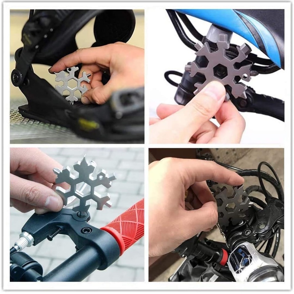 18 In 1 Snowflake Multi Tool (buyer pick 1) - Picture 5 of 6